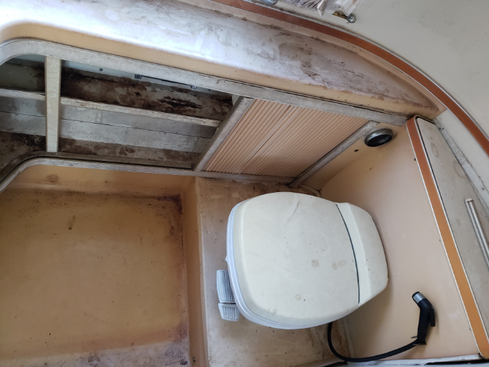 The other end; half the interior had already been removed.